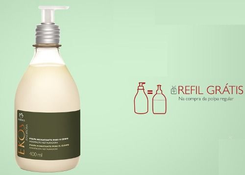 Polpa Hidratante Corporal Natura Ekos Andiroba +refil Gratis